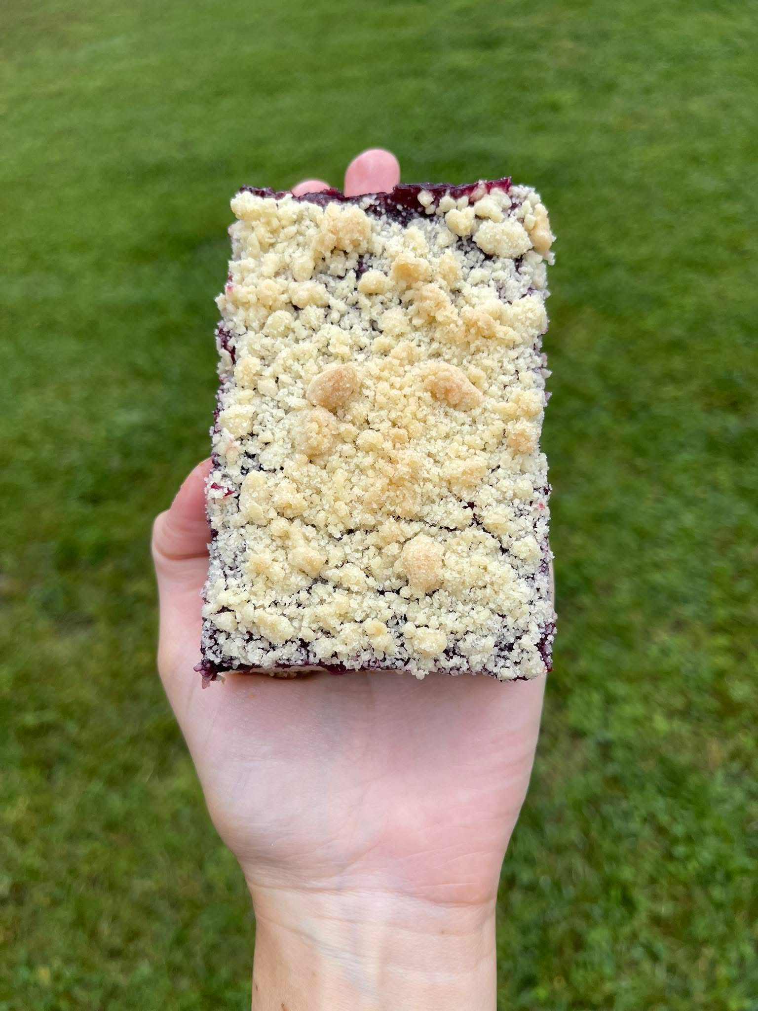 Assorted pastry bars