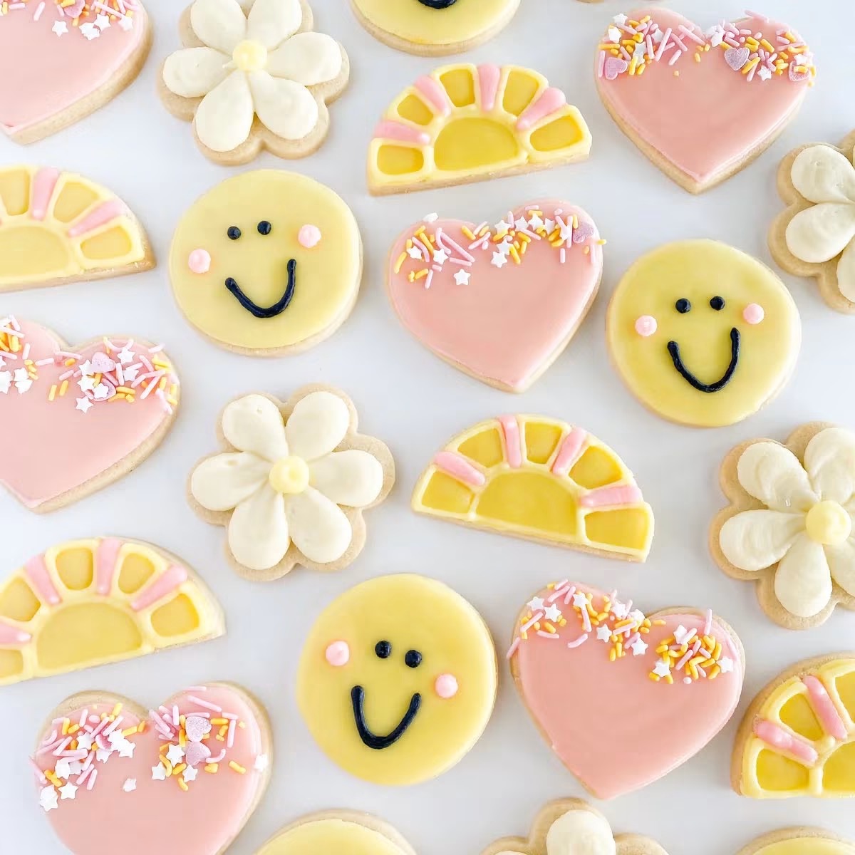Iced sugar cookies collection