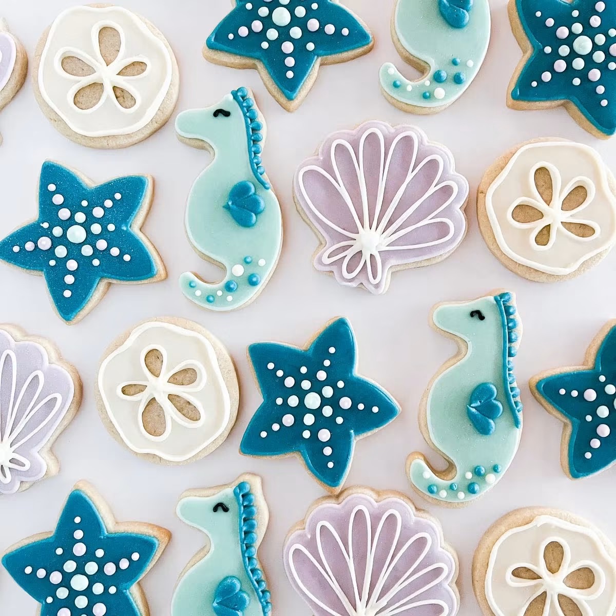 Themed sugar cookie designs